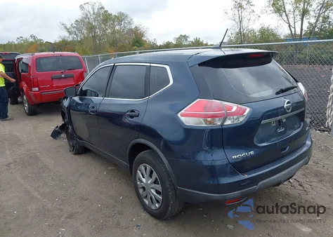 2016 Nissan Rogue S/Sl/Sv z USA, uszkodzony, nr VIN KNMAT2MV7GP694572
